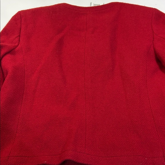 Lauren Ralph Lauren Red Petite Jacket - Picture 12 of 16